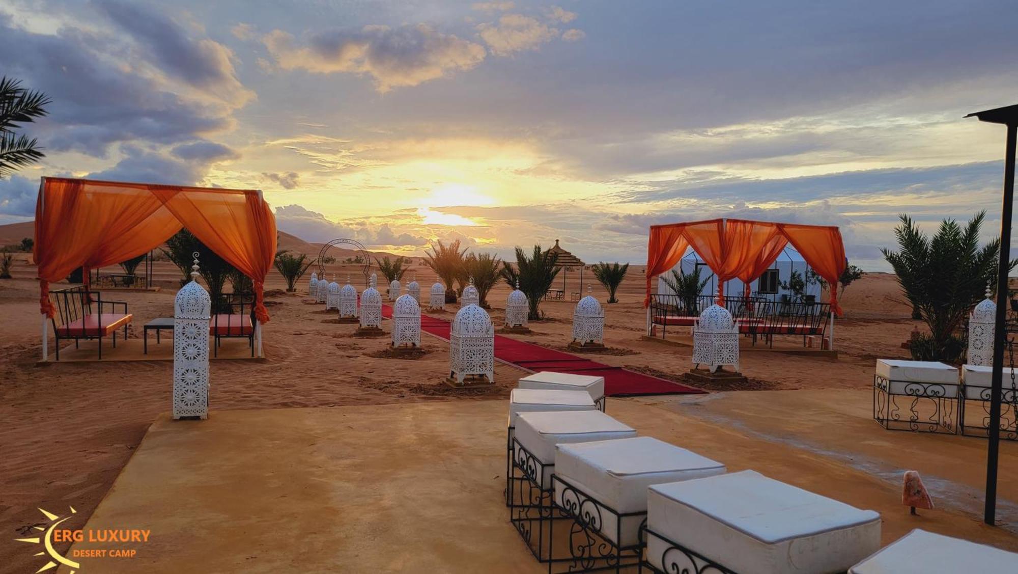 Hotel Dounia Luxury Camp Merzouga Exterior foto